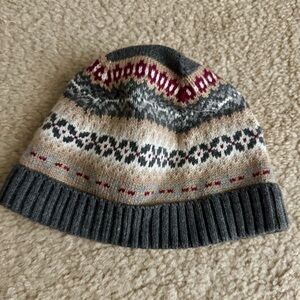Janie and Jack Gray Knit Beanie